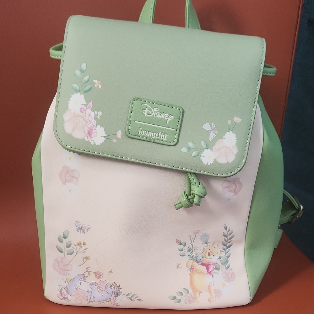 Loungefly Disney Pastel Green and Cream Backpack